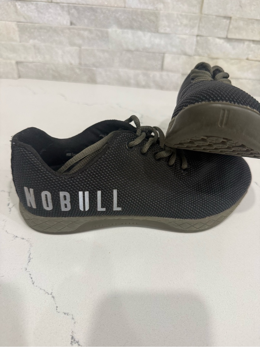 NOBULL Women’s Black & Olive Athletic Training Shoes
